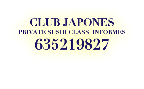  CLUB JAPONES PRIVATE SUSHI CLASS INFORMES 635219827